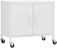 Lagerschrank Wei&szlig; 60x35x56 Cm Stahl - Vidaxl