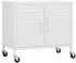 vidaXL Lagerschrank Weiß Stahl 60x35x56cm (336269)