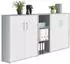Mid.you Office Edition SW Set 8 Aktenschrank, 6 Fächer, grau/weiß, 213x114x33cm (001067008004)