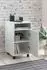 Finebuy Rollcontainer Holz 33x60x38cm mit Tür & Ablage (SuVa16397_1)