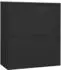 vidaXL Büroschrank Stahl Anthrazit 90x40x105cm