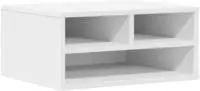 vidaXL Druckerst&auml;nder Wei&szlig; 49x40x22,5 cm Holzwerkstoff