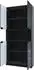 Vladon Logan V2 Aktenschrank mit Soft-Close, 82x184x37cm (800000584051)