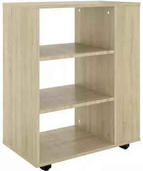 vidaXL Rollschrank Sonoma-Eiche 60x35x75cm Holzwerkstoff (808452)