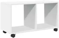vidaXL Rollschrank Wei&szlig; 72x33x42,5 cm Holzwerkstoff