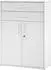 Mid.you Pronto Aktenschrank Lichtgrau, abschließbar, 80x111x35cm
