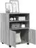 vidaXL Rollschrank Grau Sonoma 60x48x81cm Holzwerkstoff (853169)