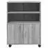 vidaXL Rollschrank Grau Sonoma 60x48x81cm Holzwerkstoff (853169)