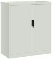 Aktenschrank Hellgrau 79x40x90 Cm Stahl - Vidaxl