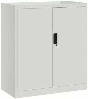 vidaXL Aktenschrank Stahl Hellgrau 79x40x90cm (339733)