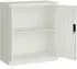 vidaXL Aktenschrank Stahl Hellgrau 79x40x90cm (339733)