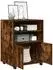 vidaXL Rollschrank Holzwerkstoff Räuchereiche 60x48x81cm (853168)