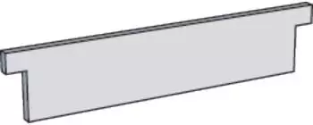 Kerkmann Trennwand / Querteiler für Metallschub-Rollcontainer (3743.2)
