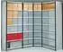 Kerkmann Stora 100 Magazin-Regalfeld mit Rückwand 100x60x225cm schwarz/lichtgrau (2444)
