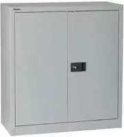 Bisley Fl&uuml;gelt&uuml;renschrank Universal, 1 verzinkter Fachboden, 2 OH, Farbe lichtgr