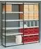 Kerkmann Stora 100 Magazin-Regal Endseite 100x40x225cm schwarz/lichtgrau