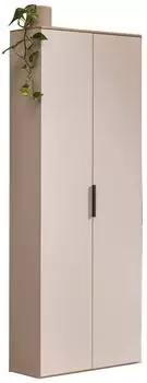 Composad PRONTO B&uuml;roschrank 2 T&uuml;ren, Cashmerebraun matt / Artisan Eiche, 69x202x35cm (PRONTO)