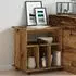 vidaXL Rollcontainer Altholz-Optik 60x45x60cm Holzwerkstoff (856662)