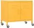 vidaXL Lagerschrank Senfgelb Stahl 60x35x56cm (336263)