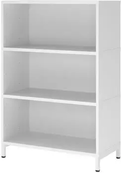 Hammerbacher FlexWall Regal 3OH, 80x40x118cm, wei&szlig; (VFW38REKUW)