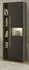 Furn.Design Center Aktenschrank-Set 2-teilig, grau/Eiche Wotan, 70x200cm (Center)