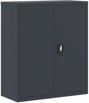 vidaXL Aktenschrank Stahl anthrazit 90x40x105cm