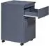ebuy24 File Guard Rollcontainer mit Schublade und Tür, abschließbar, anthrazit (File Guard)