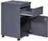 ebuy24 File Guard Rollcontainer mit Schublade und Tür, abschließbar, anthrazit (File Guard)