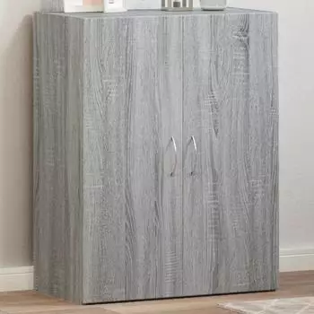 vidaXL Aktenschrank Holzwerkstoff grau Sonoma 60x32x77,5cm (840770)