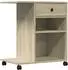 vidaXL Druckerständer mit Rollen Sonoma-Eiche 60x40x68,5cm (840641)