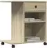 vidaXL Druckerständer mit Rollen Sonoma-Eiche 60x40x68,5cm (840641)
