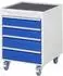 Rau Rollcontainer 4 Schubladen (2x120, 2x150mm), 580x650x745mm
