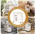 SoBuy Druckertisch mit Rollen und Schubladen, 60x30x60cm (FBT130-WN)
