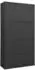 vidaXL Büroschrank 90x40x180cm Stahl anthrazit (335949)