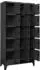 vidaXL Schließfachschrank anthrazit, Stahl, 90x40x180cm (339823)