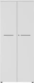Germania Agenda Aktenschrank 5 OH, lichtgrau, 80x197x40cm (4237-69)