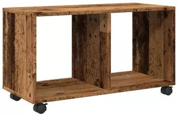vidaXL Rollschrank Altholz-Optik 72x33x42,5cm Holzwerkstoff (853144)