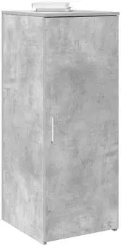 vidaXL Lagerschrank betongrau 40x45x103,5cm Holzwerkstoff (859036)