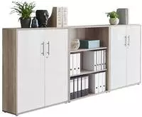 abschliessbare Regalwand Aktenschrank B&uuml;roschrank Schrankwand B&uuml;rom&ouml;bel Regal