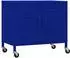 vidaXL Aufbewahrungsschrank Stahl 60x35x56cm, marineblau (336262)