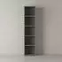 KADIMA DESIGN Frankfurt Aktenregal 197cm, 5 Ordnerhöhen, graphit (4255898504284)