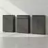 KADIMA DESIGN Stuttgart Büro-Set 3-teilig, Aktenschrankwand Soft-Close, 273x120x40cm, graphit