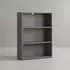KADIMA DESIGN Aktenregal-Universal Frankfurt 80cm, 3 Ordnerhöhen, graphit (800001386982)