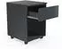 VCM Dalosa Rollcontainer 1 Schublade, anthrazit, 39x55x45cm