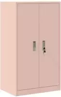 vidaXL Aufbewahrungsschrank Rosa 60 x 40 x 90 cm Stahl