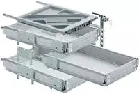HETTICH SYSTEMA TOP 2000 Container-Set Silent System, Teilauszug - 41064