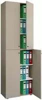 B&uuml;roschrank B&uuml;cher Ordner Aktenschrank Lona 6fach
