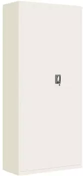 vidaXL Aktenschrank weiß 90x40x200cm Stahl (339760)