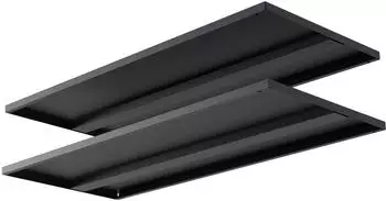 VCM Malivo 2x Fachb&ouml;den f&uuml;r Stahlschrank 79x32cm, anthrazit