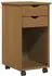 vidaXL Rollschrank massives Kiefernholz, honigbraun, 34x39x65,5cm